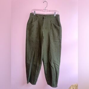 Poetry Army Green Pants